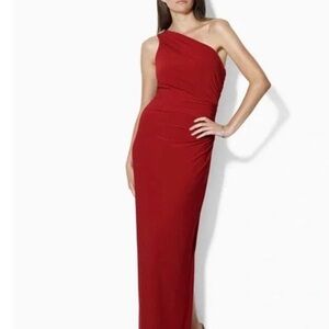 Ralph Lauren by Ralph Lauren Evening Gown One Shoulder
